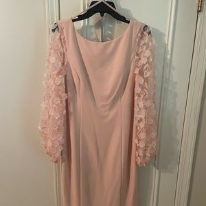Eliza J Blush Cocktail Dress